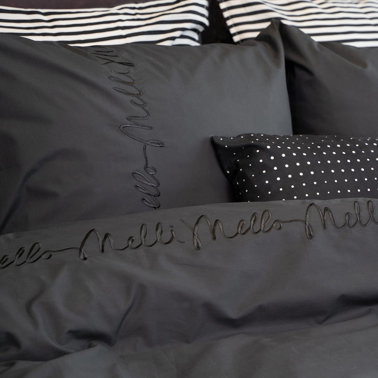 Melli Mello Fifty shades Duvet Cover Grey