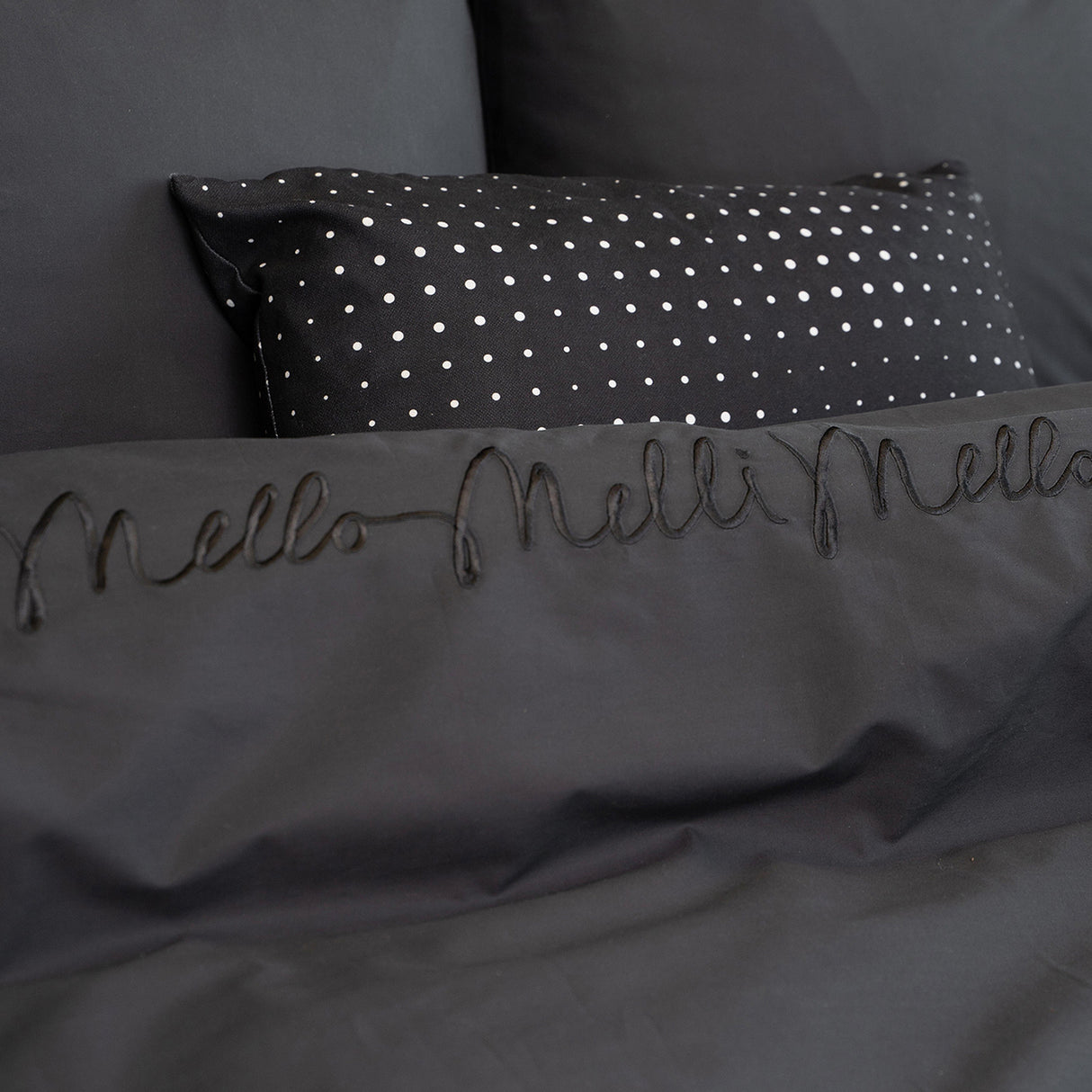 Melli Mello Fifty shades Duvet Cover Grey