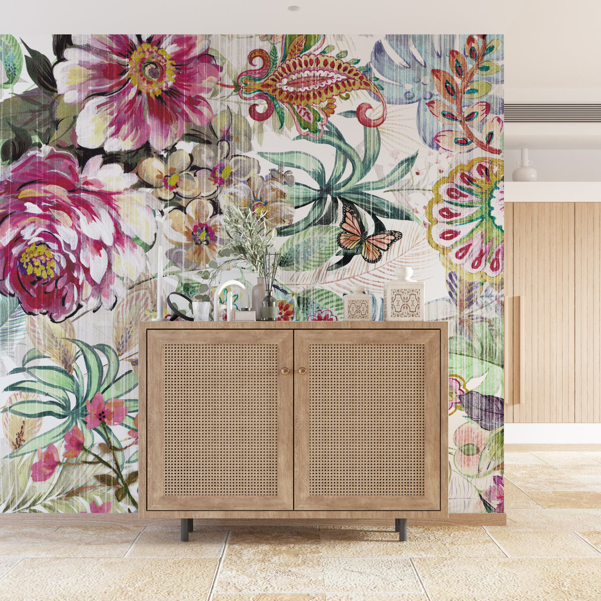 Melli Mello True Colors Mural Wit/Kleurrijk