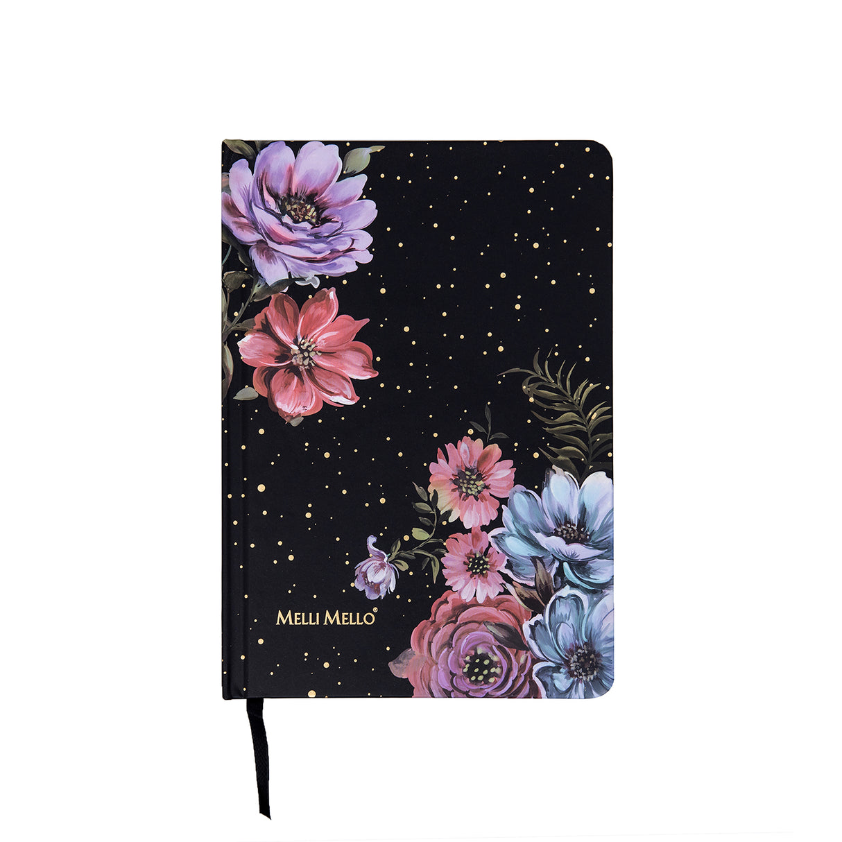 Melli Mello Floral Sky Notebook A5 Black