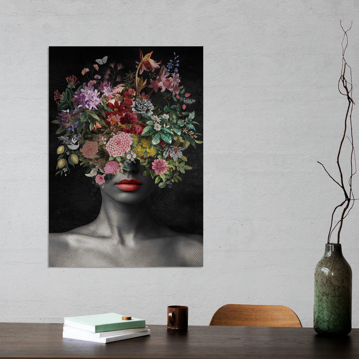 Melli Mello Floral Thoughts Wall Art