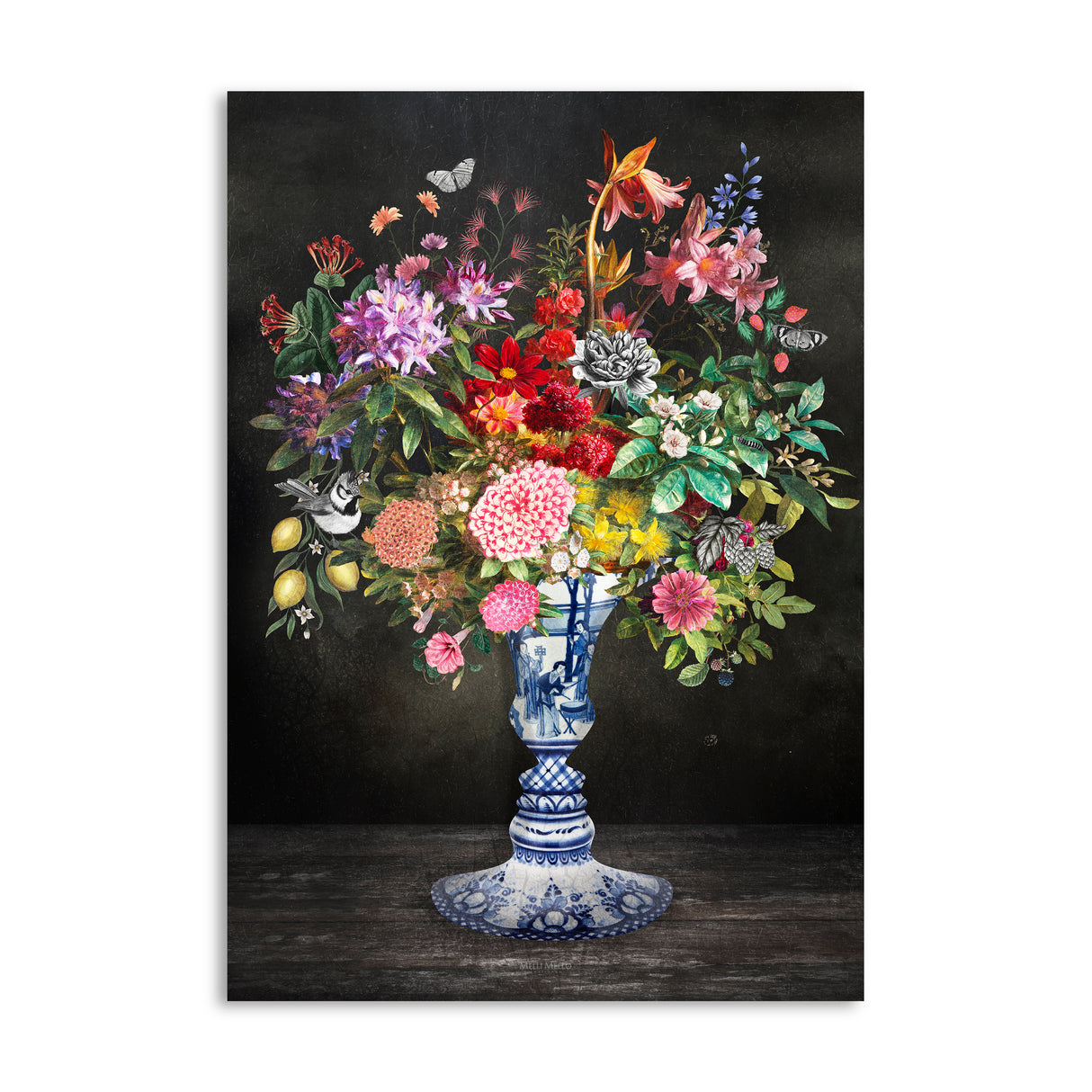 Melli Mello Flowers from Delft Wall Art