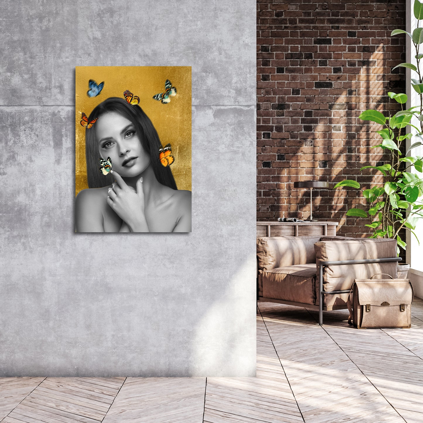 Melli Mello Fluttering feelings wall art