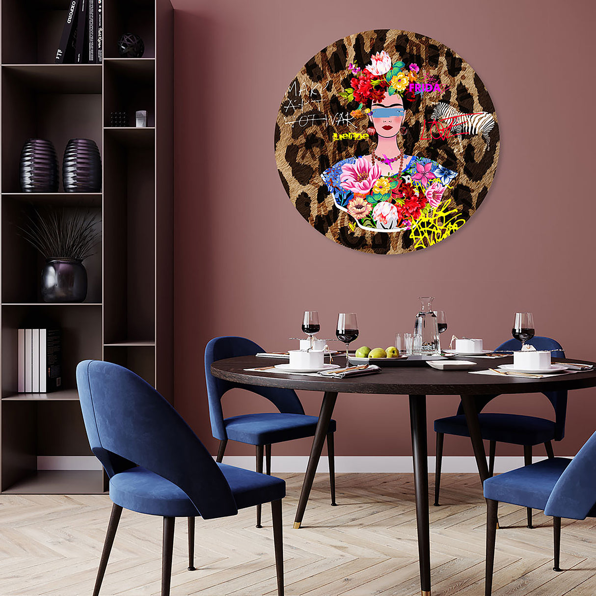 Melli Mello Wall Circle Frida