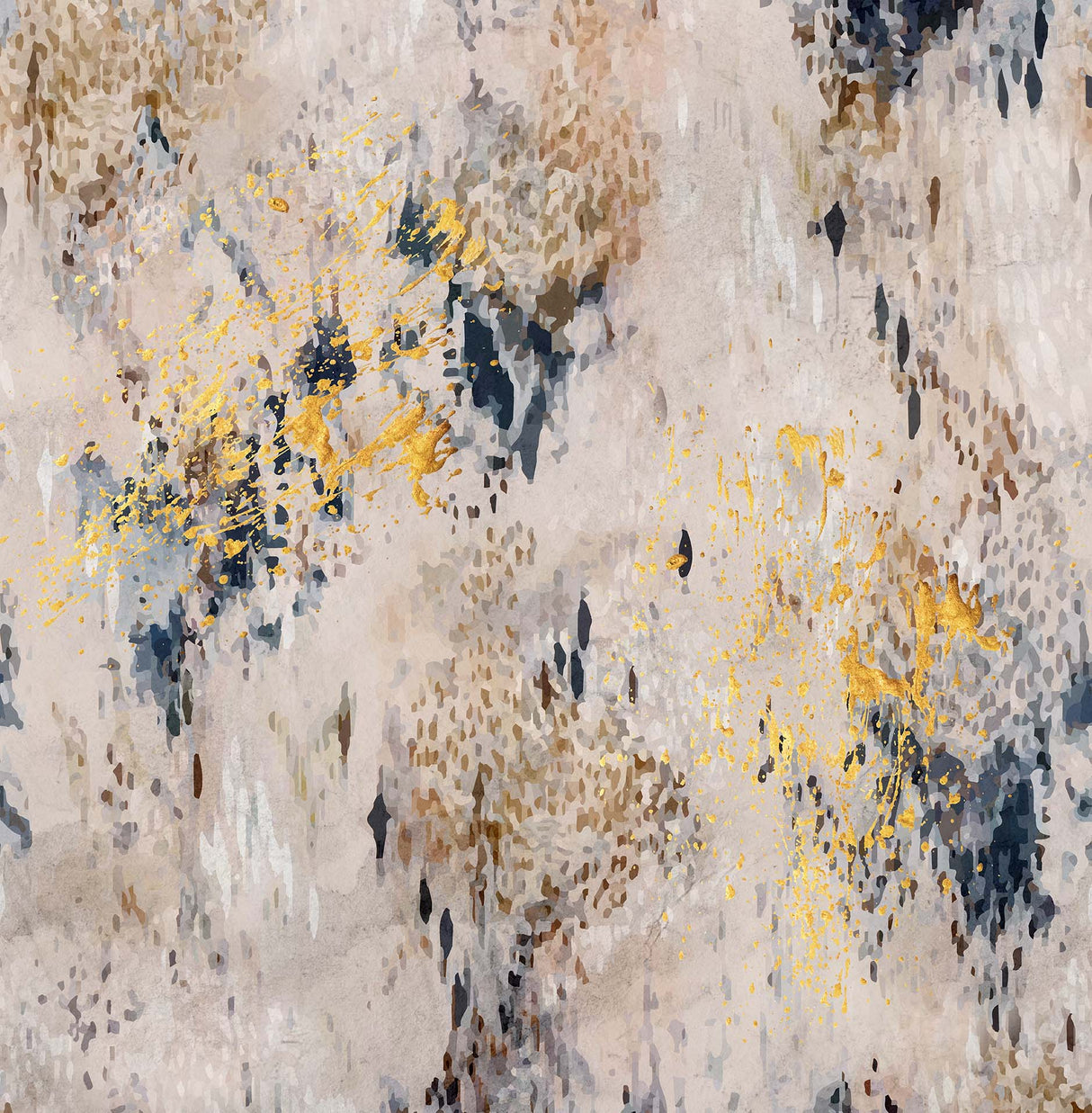 Melli Mello Gold Rush Mural Beige