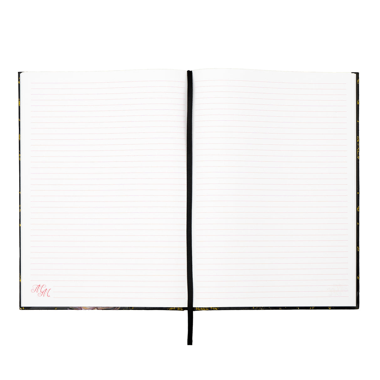 Melli Mello Golden Power Notebook A4 Black