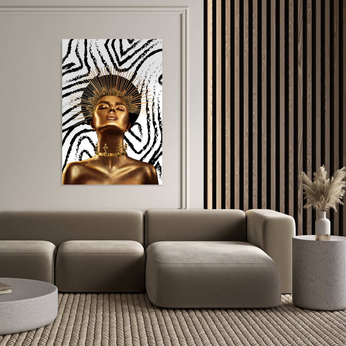 Melli Mello Golden Goddess Wall Art