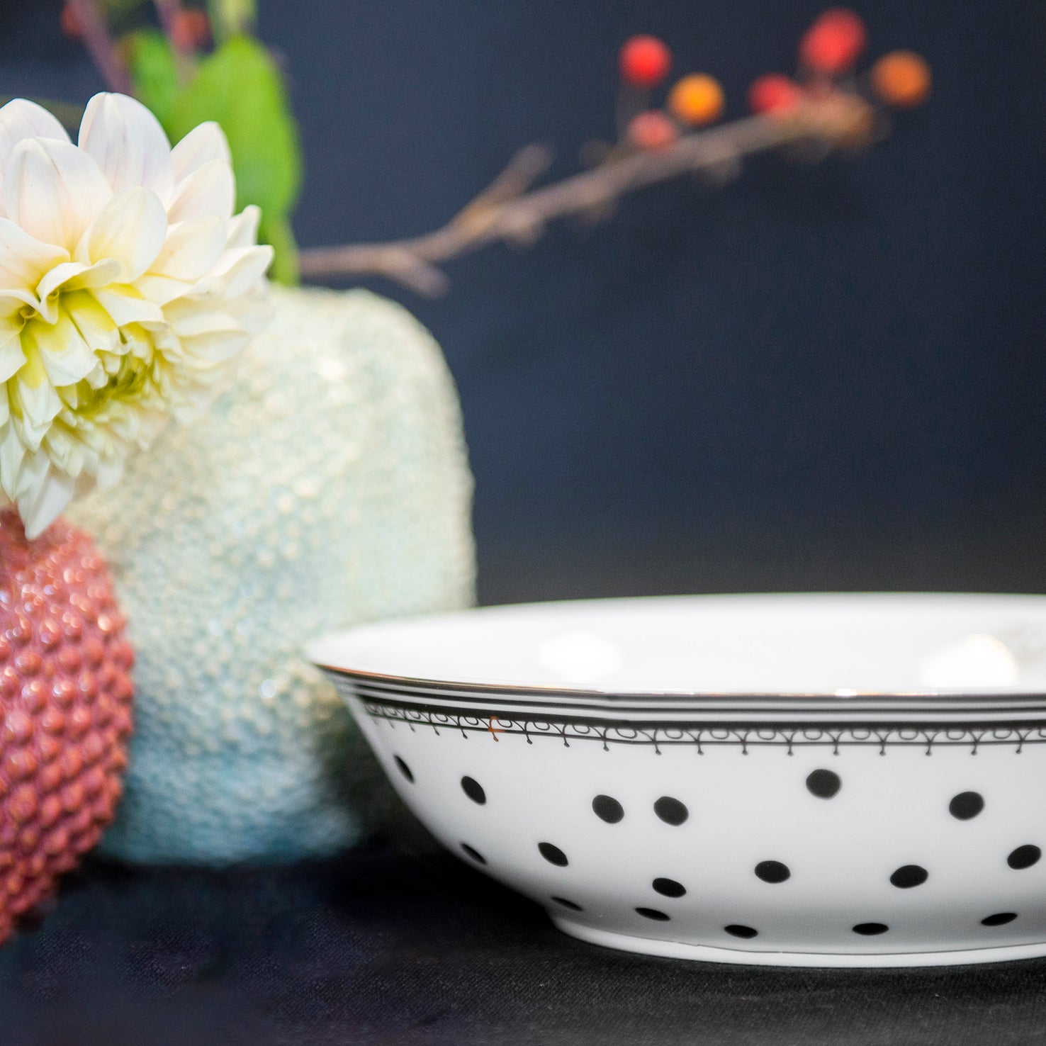 Melli Mello Nora Dots Serveerschaal ø23cm