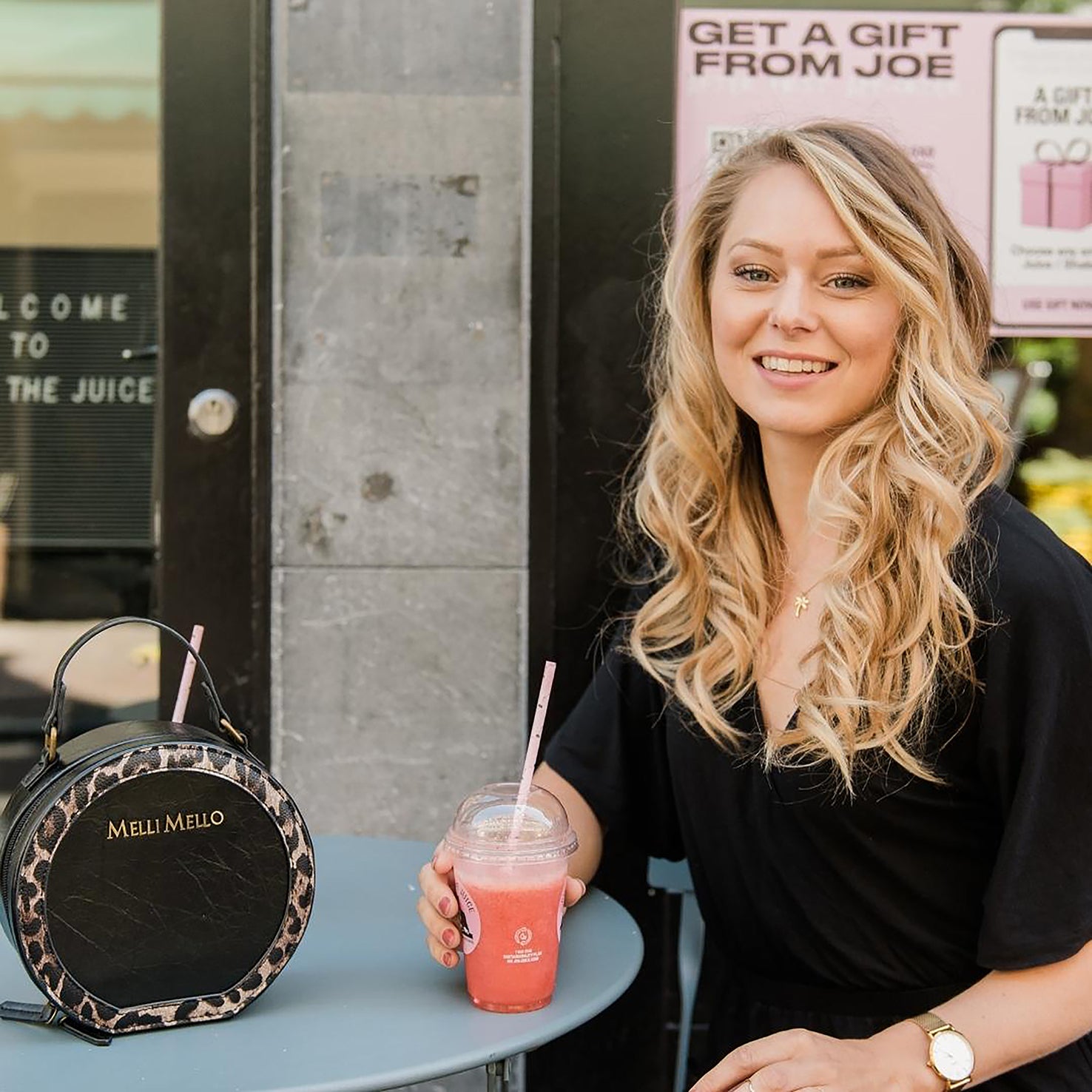 Melli Mello Leo Circle bag Leopard