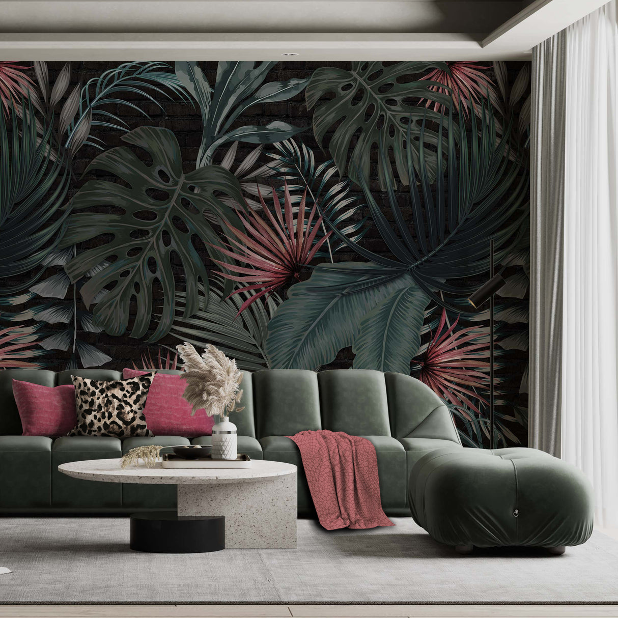Melli Mello Love me Wild Mural Groen