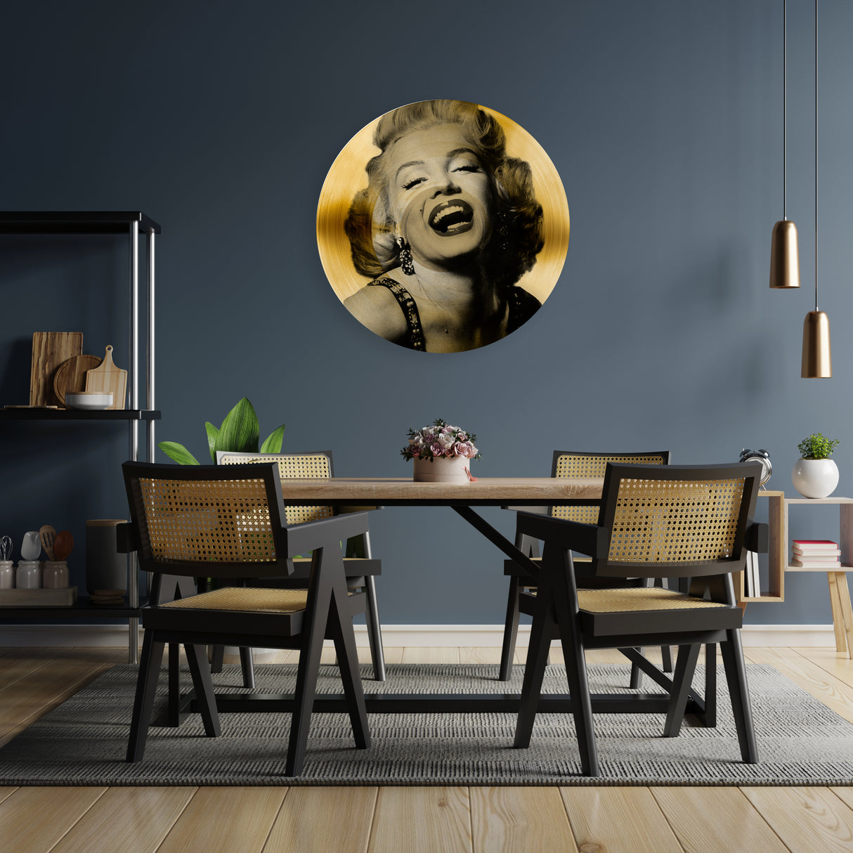 Melli Mello Wall Circle The Monroe Record