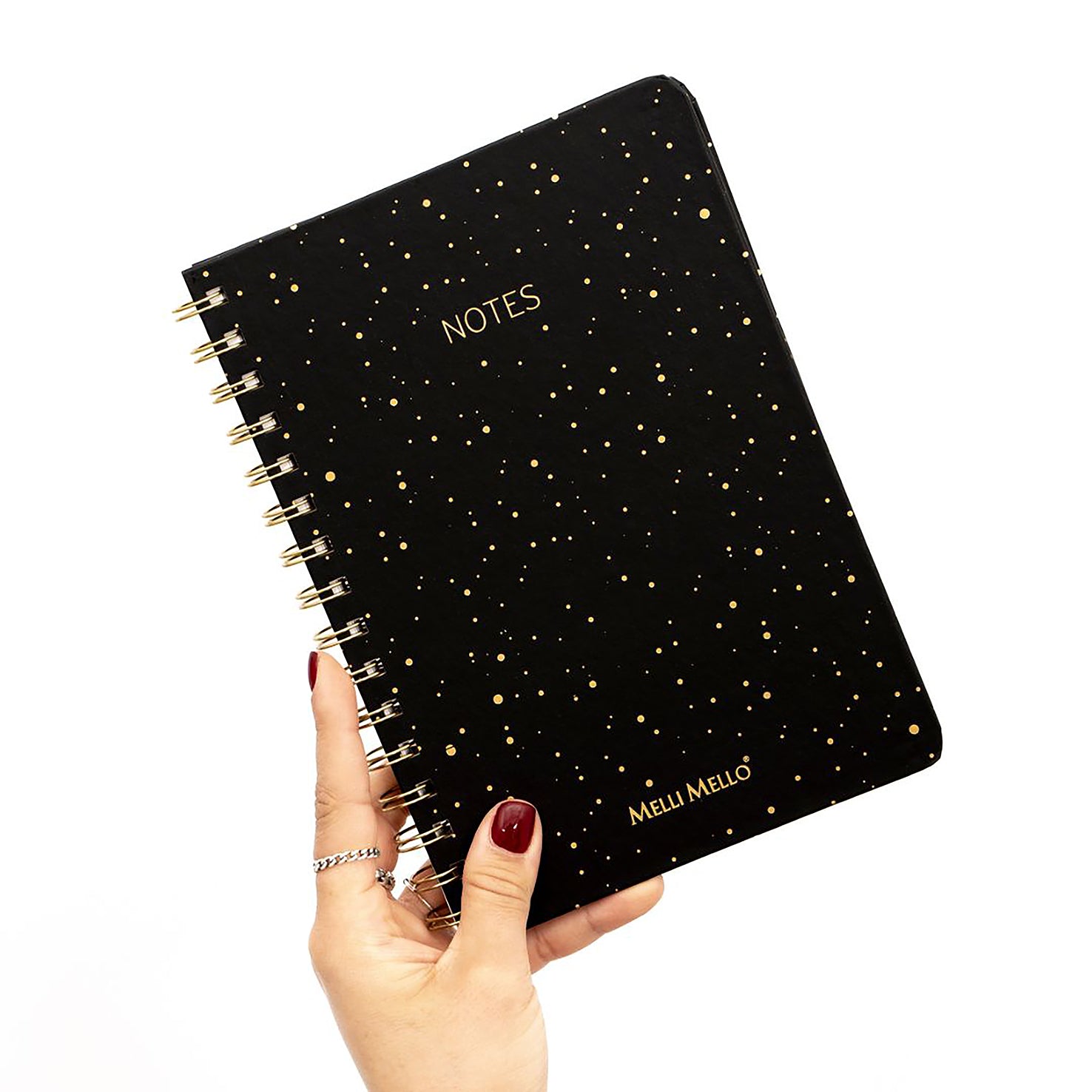 Melli Mello Night Sky Ring Binder A5 Black