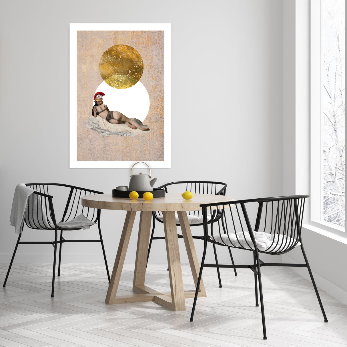 Melli Mello Over the Moon Wall Art