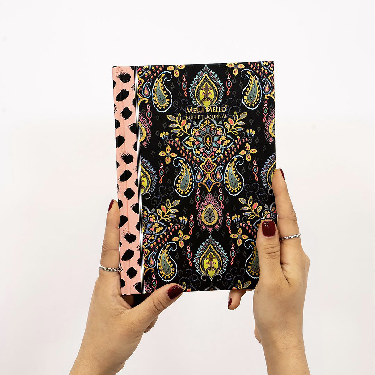 Melli Mello Paisley Addict Bullet Journal A5 Pink