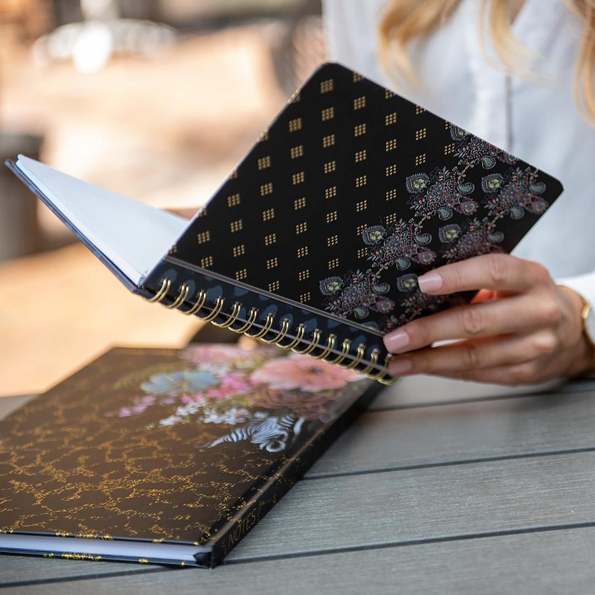 Melli Mello Paisley Vibes Ring Binder A5 Blue