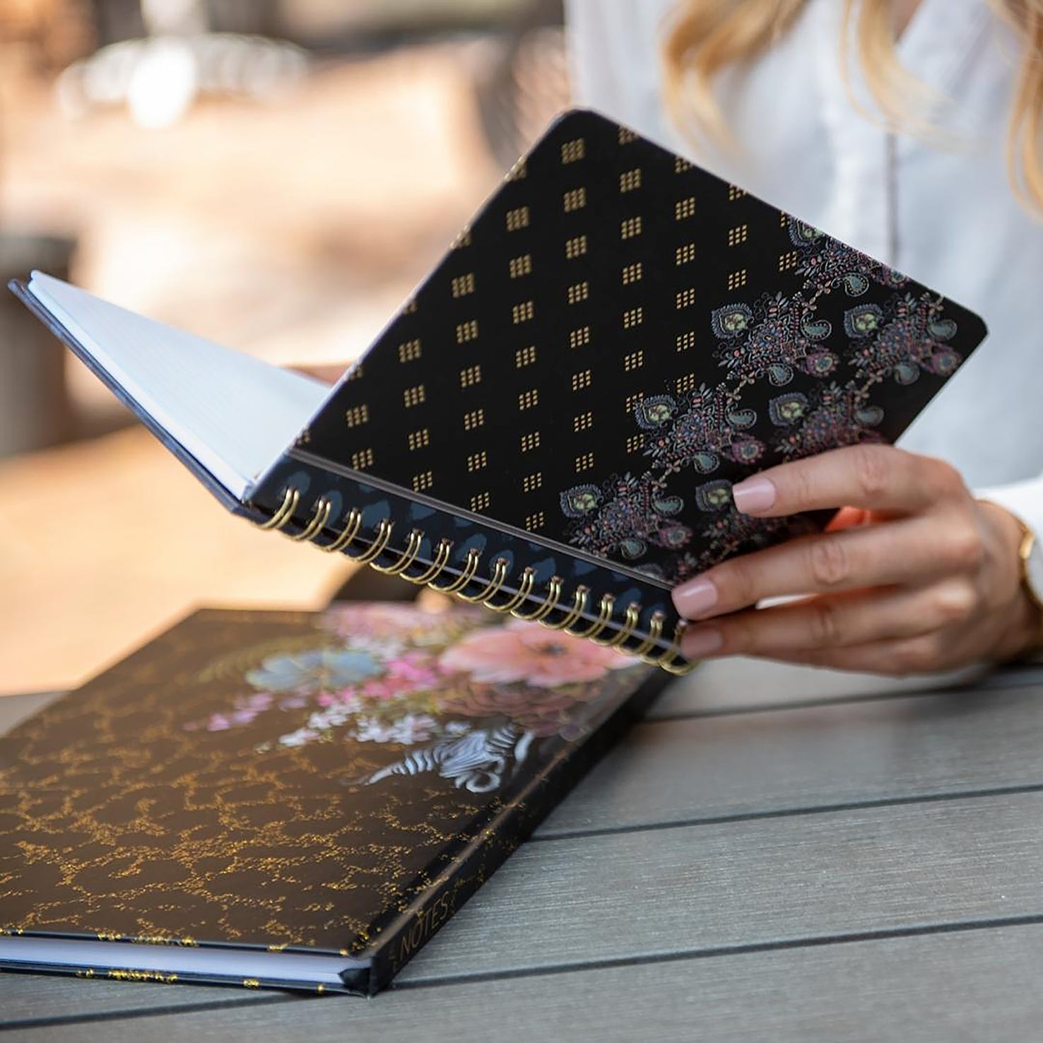 Melli Mello Paisley Vibes Ring Binder A5 Blue