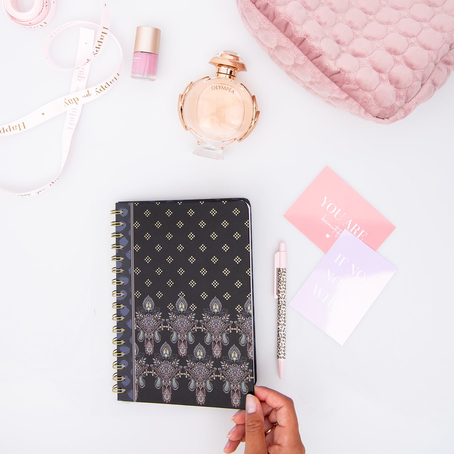 Melli Mello Paisley Vibes Ring Binder A5 Blue