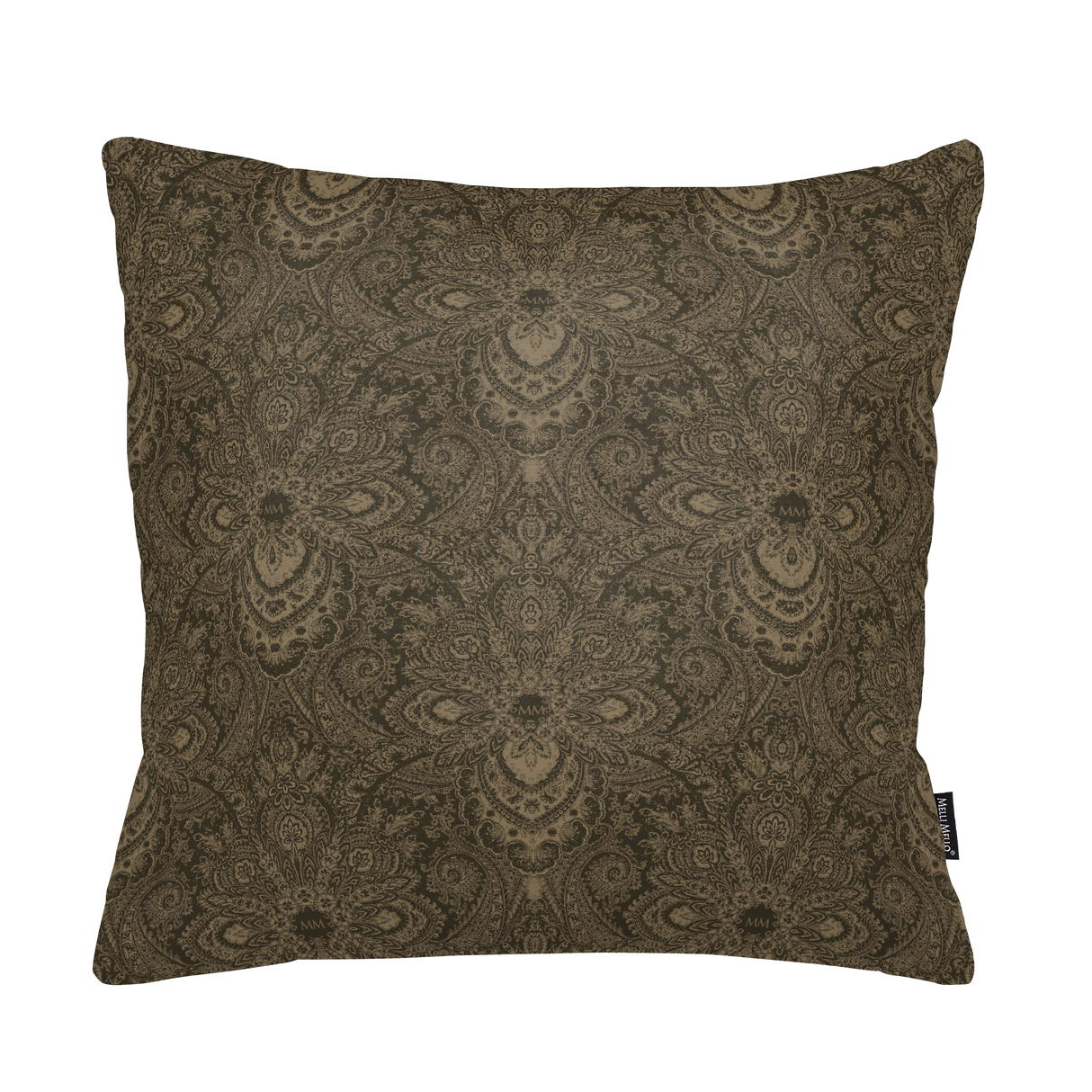 Melli Mello Paisley World Sierkussen diep Bruin