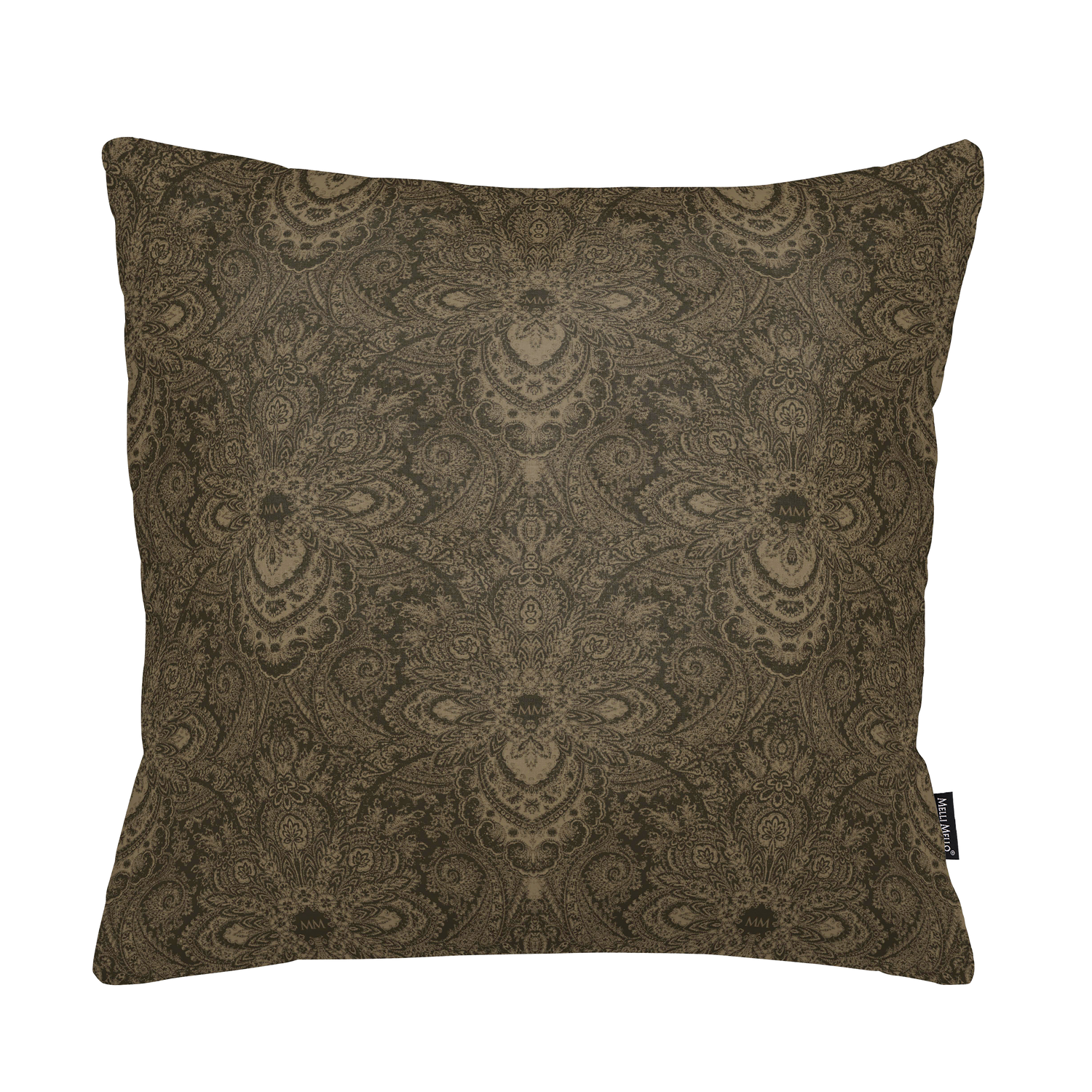 Melli Mello Paisley World Sierkussen diep Bruin