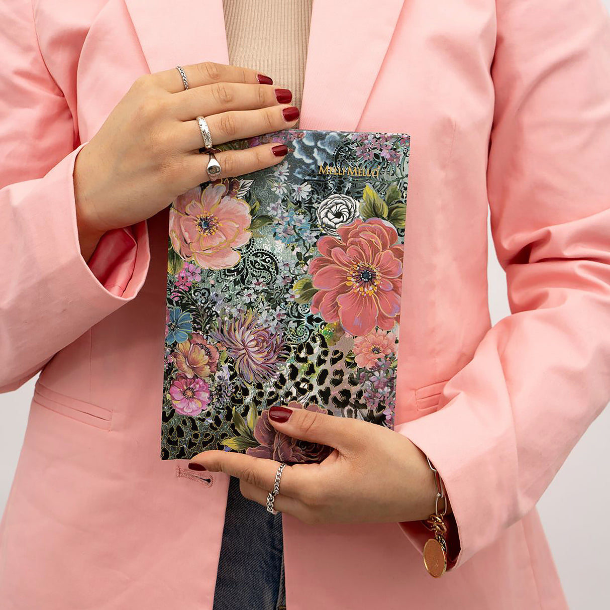 Melli Mello Paradise Power notebook A5 Green/Pink