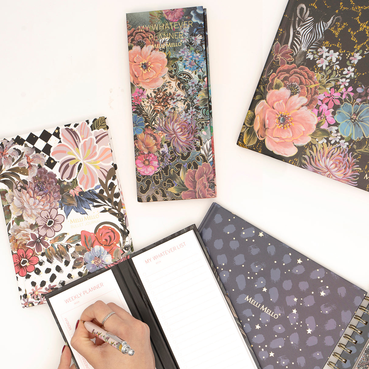 Melli Mello Paradise Power Planner Green/Pink