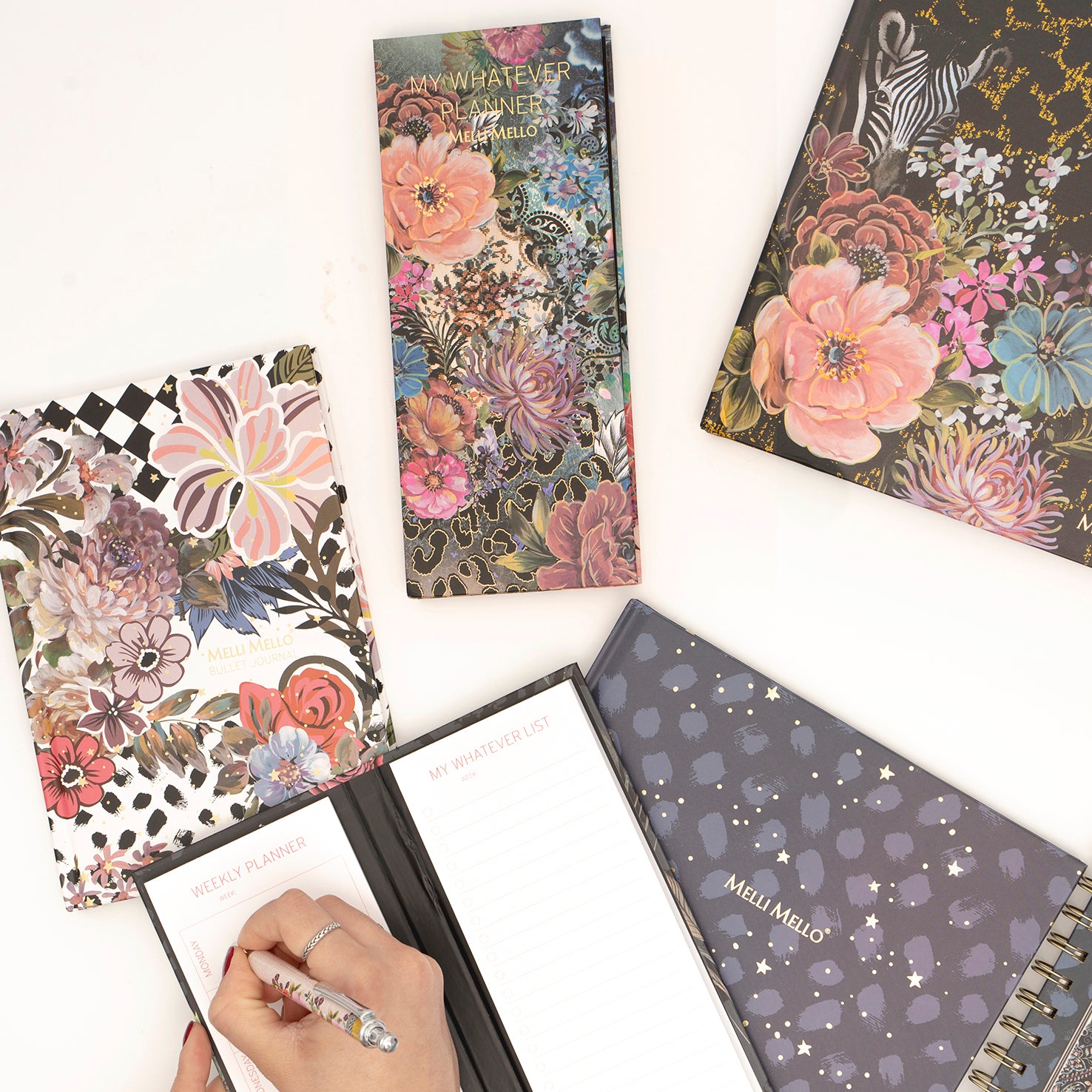 Melli Mello Paradise Power Planner Green/Pink