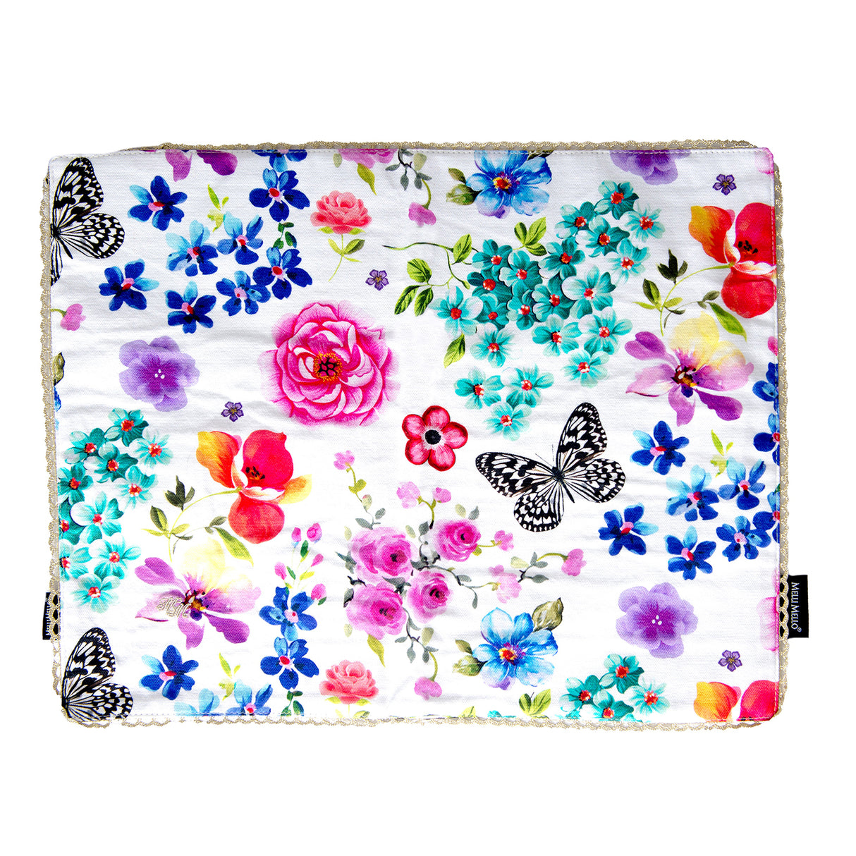 Melli Mello Stripe floral Placemat White Flowerpattern