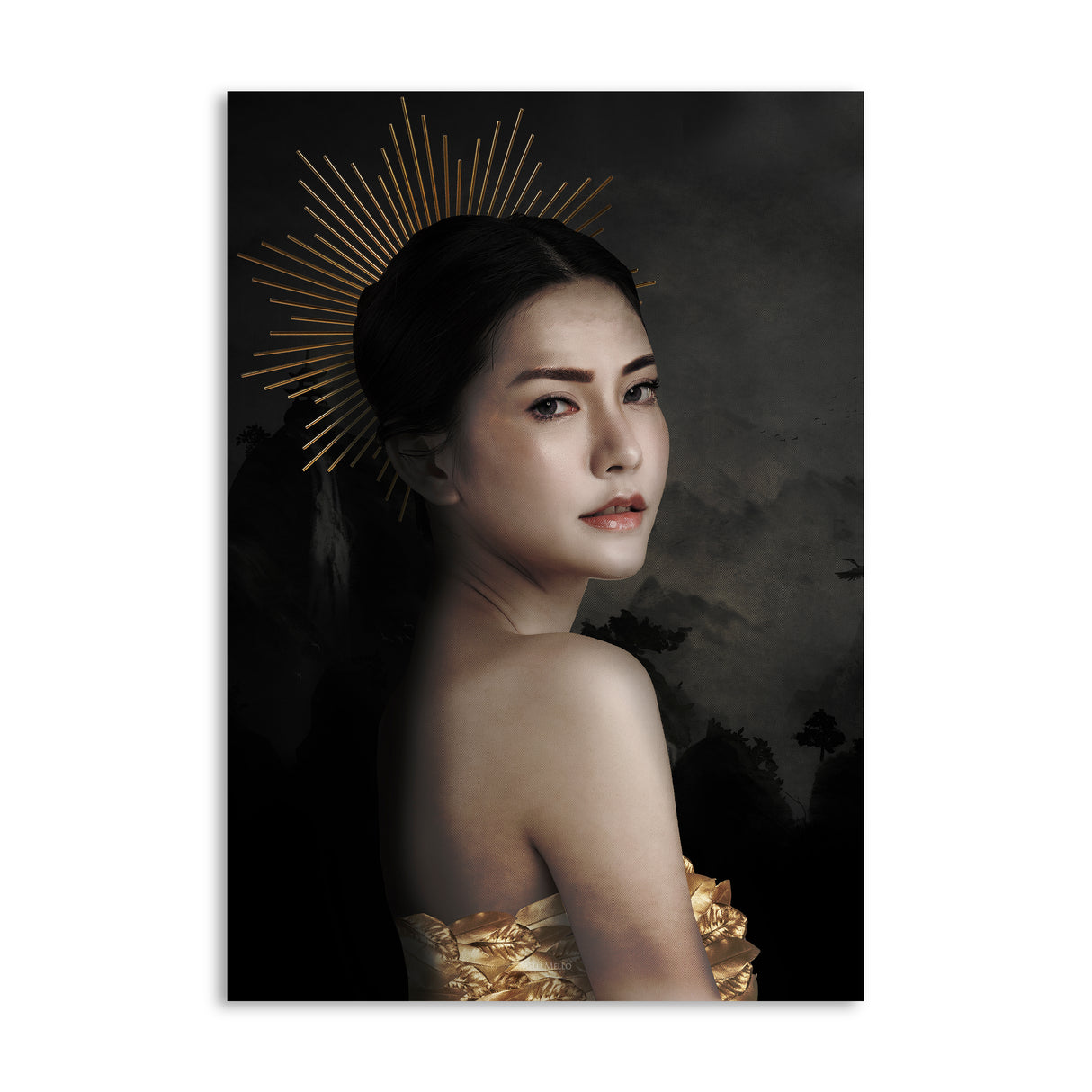 Melli Mello Queen of Asia Wall Art