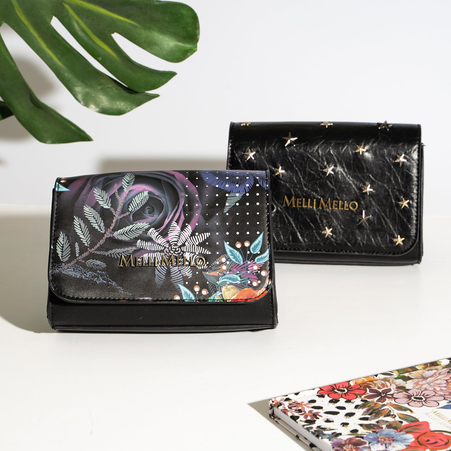 Melli Mello Rock & rose Hip pouch Floral