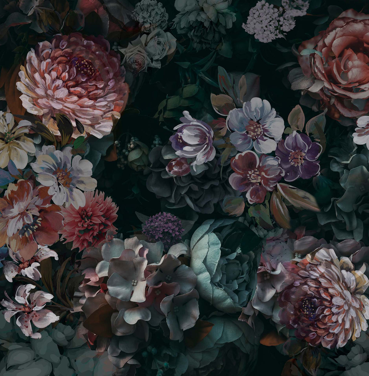 Melli Mello Romance Me Mural Green