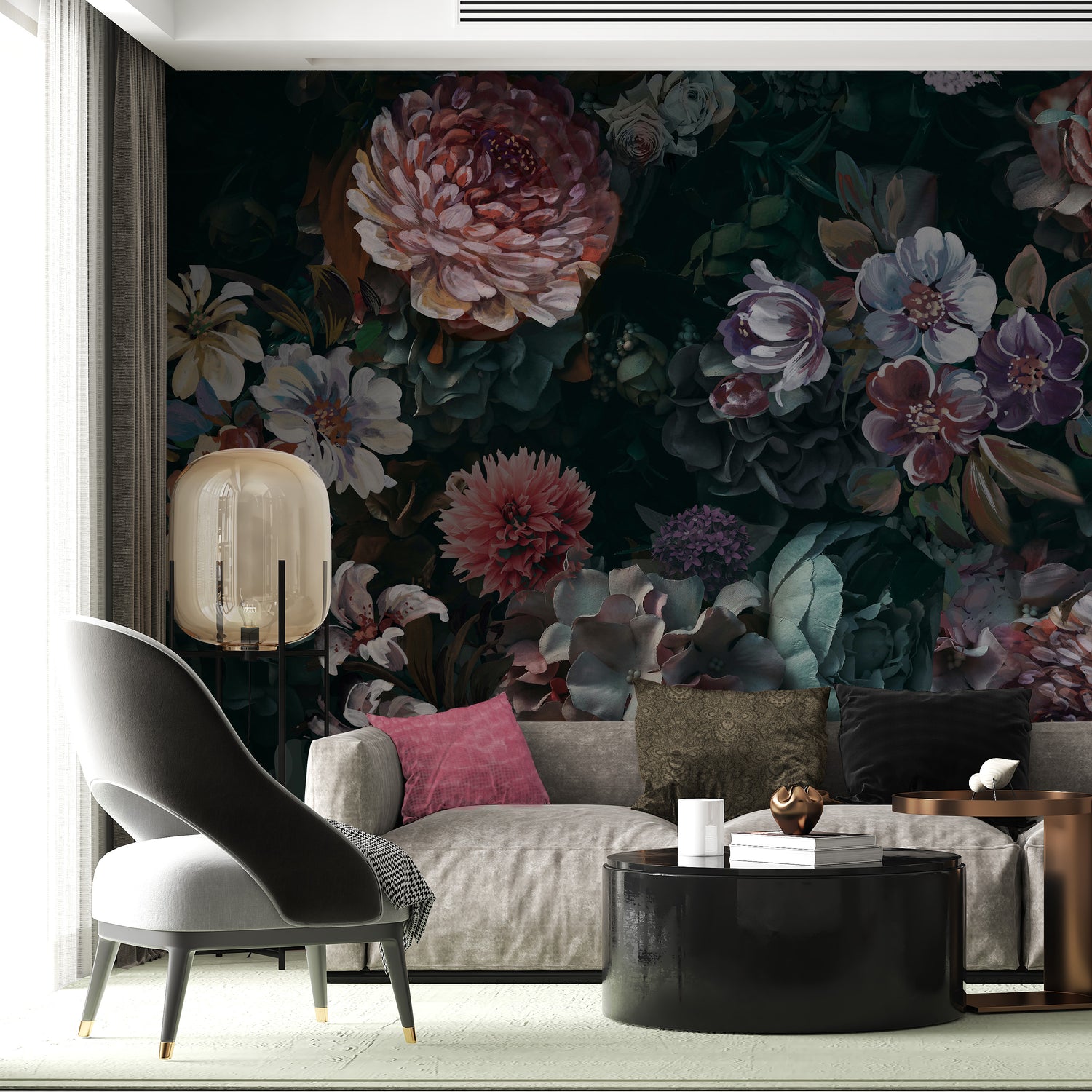 Melli Mello Romance Me Mural Green