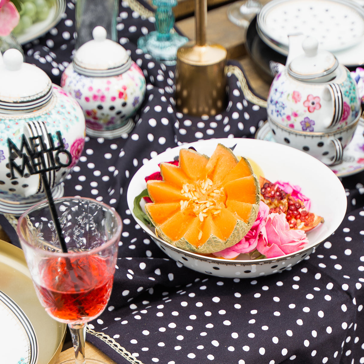 Melli Mello Nora Dots Serveerschalen Set 6 stuks