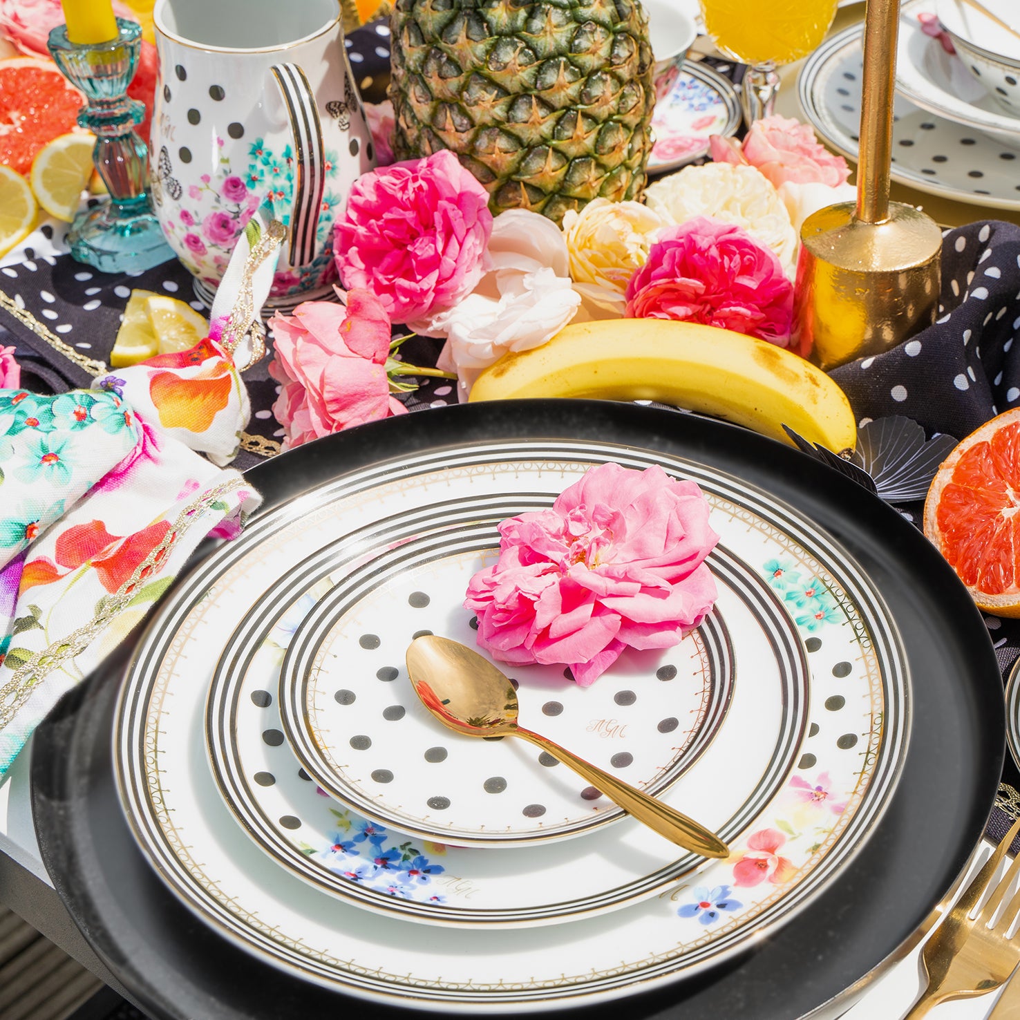 Melli Mello Nora Dinerborden Set 6 stuks