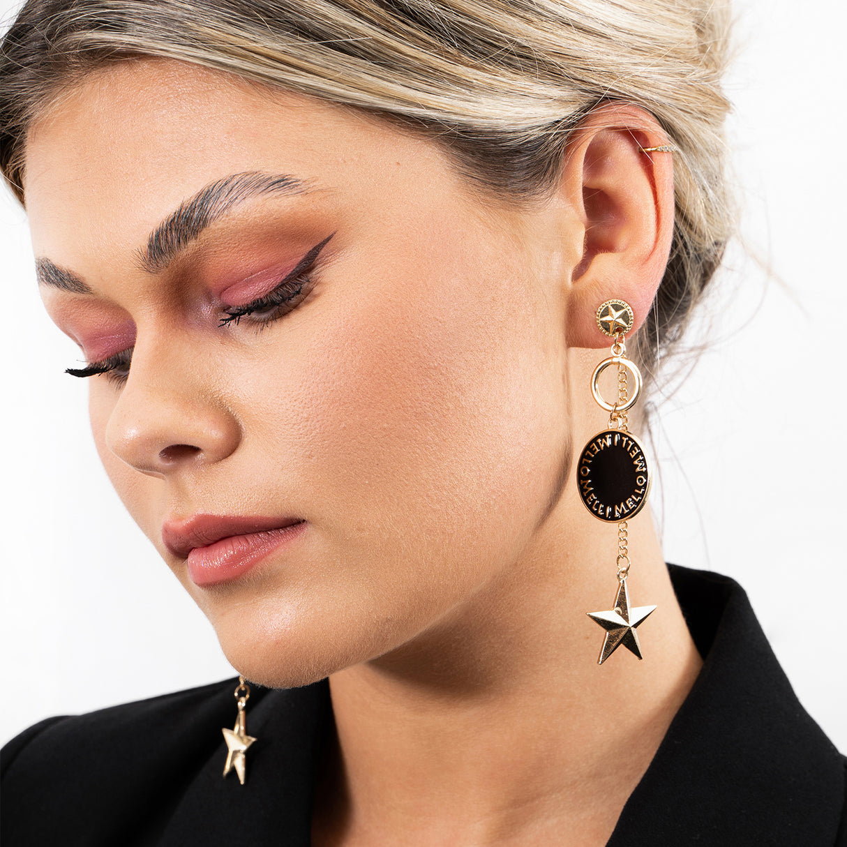Melli Mello Shining star Earring Gold coated