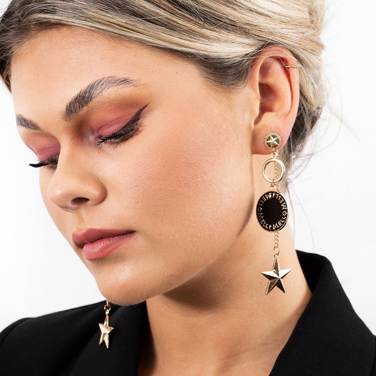 Melli Mello Shining star Earring Gold coated