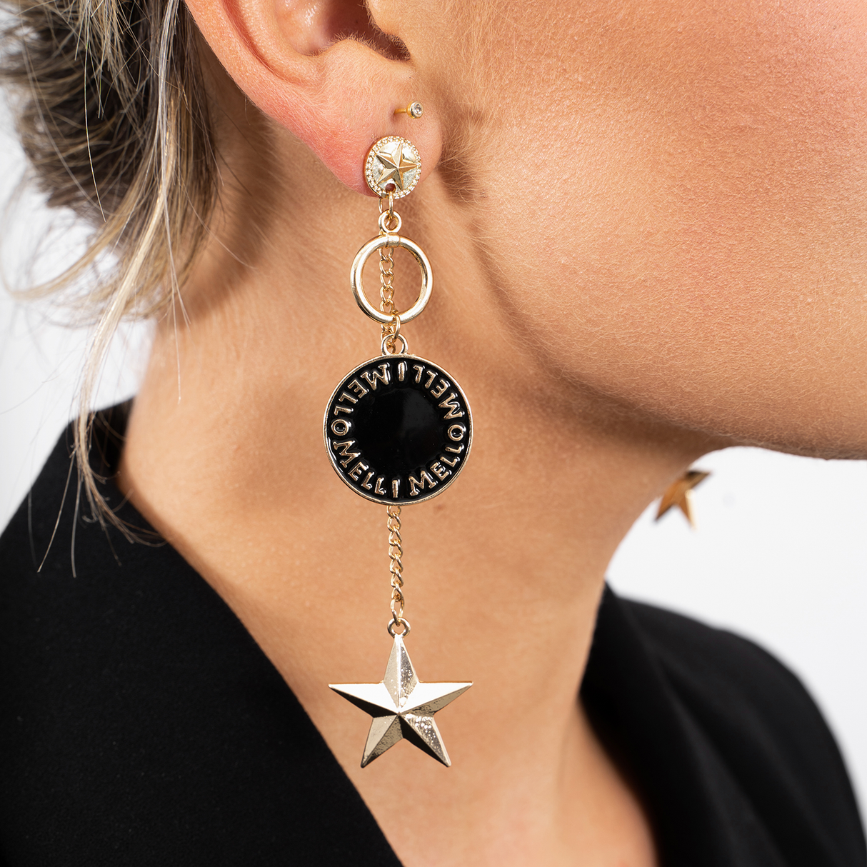Melli Mello Shining star Earring Gold coated