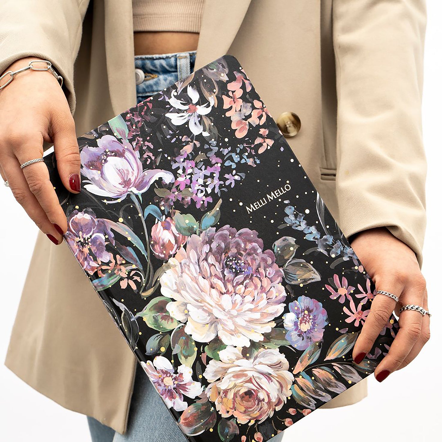 Melli Mello Sky is the Limit notebook A4 Black