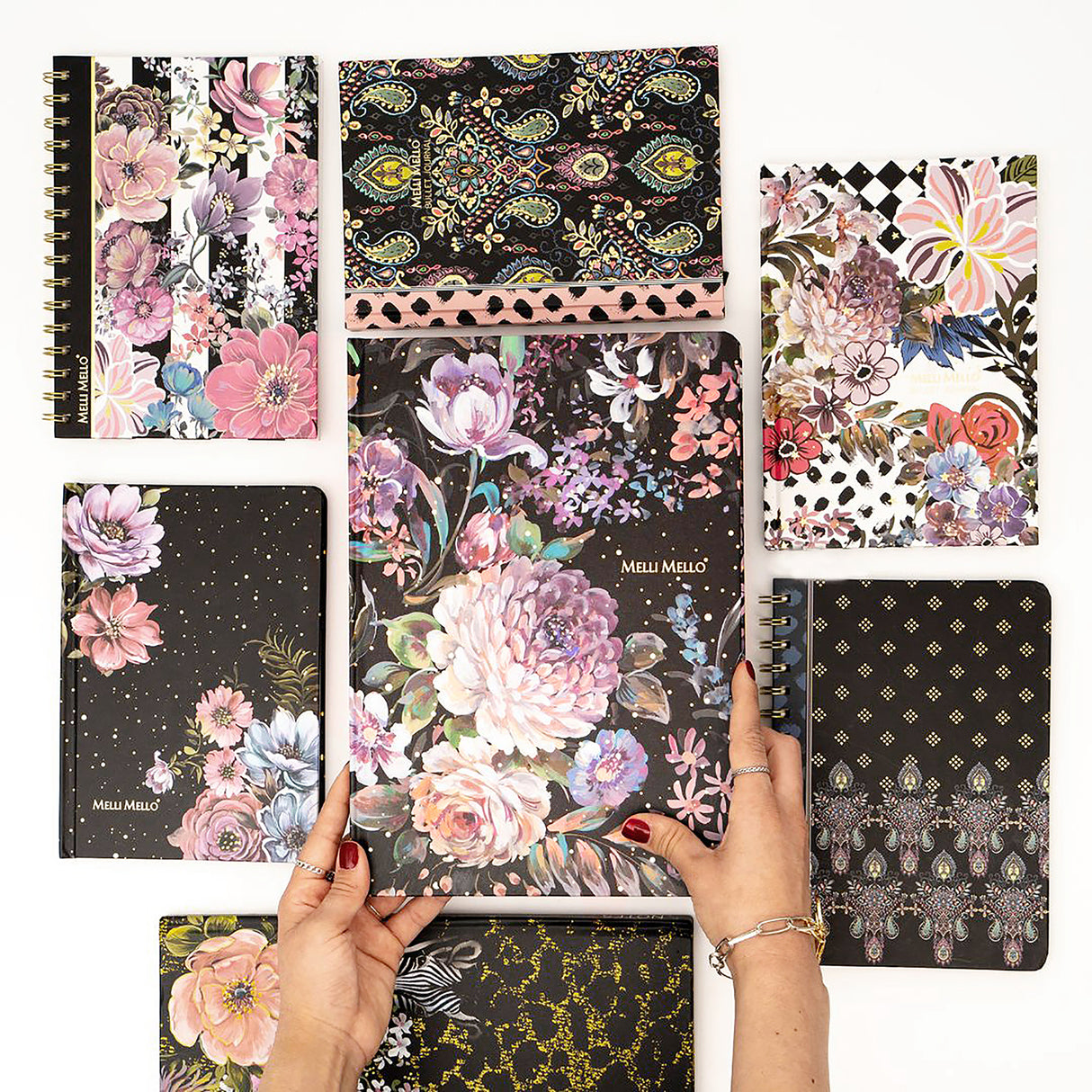 Melli Mello Sky is the Limit notebook A4 Black