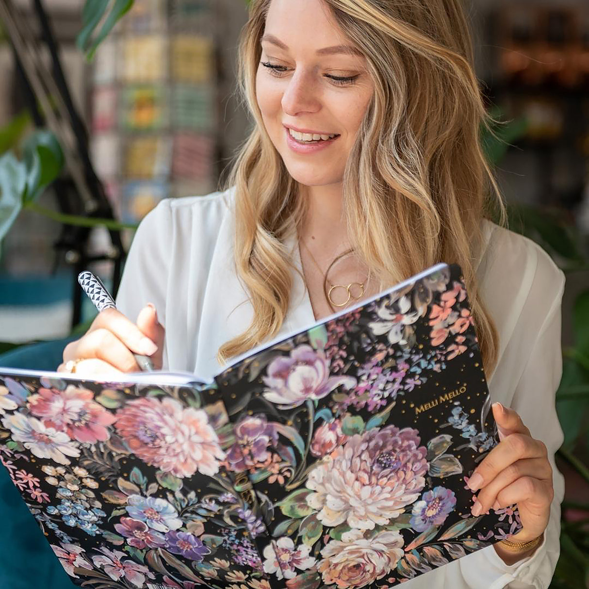 Melli Mello Sky is the Limit notebook A4 Black