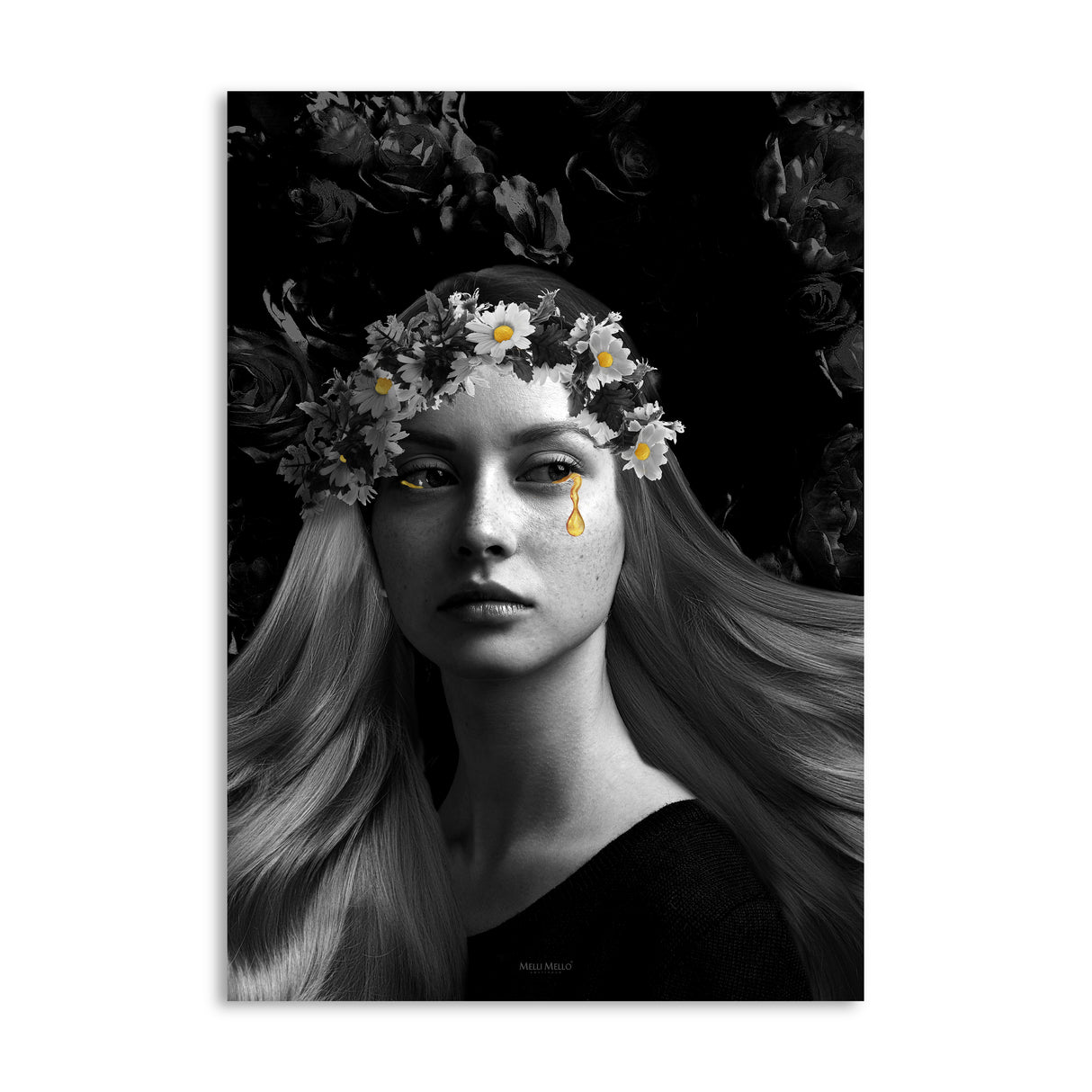 Melli Mello Tears of Gold Wall Art