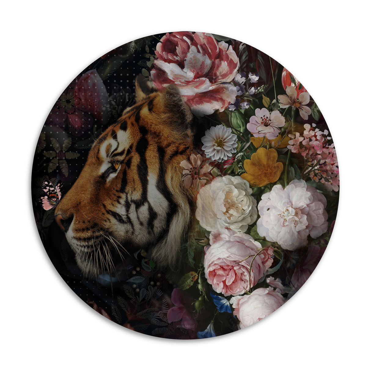 Melli Mello Wall Circle Wild Beauty