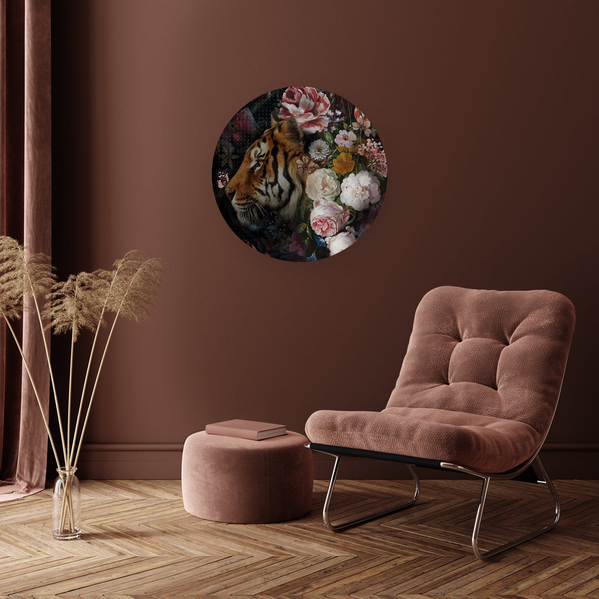 Melli Mello Wall Circle Wild Beauty