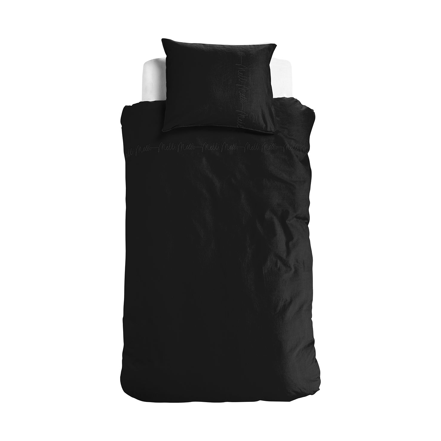 Melli Mello Back to black duvet cover Black