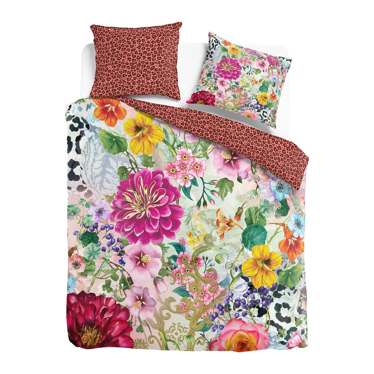 Melli Mello Floral attraction duvet cover pink
