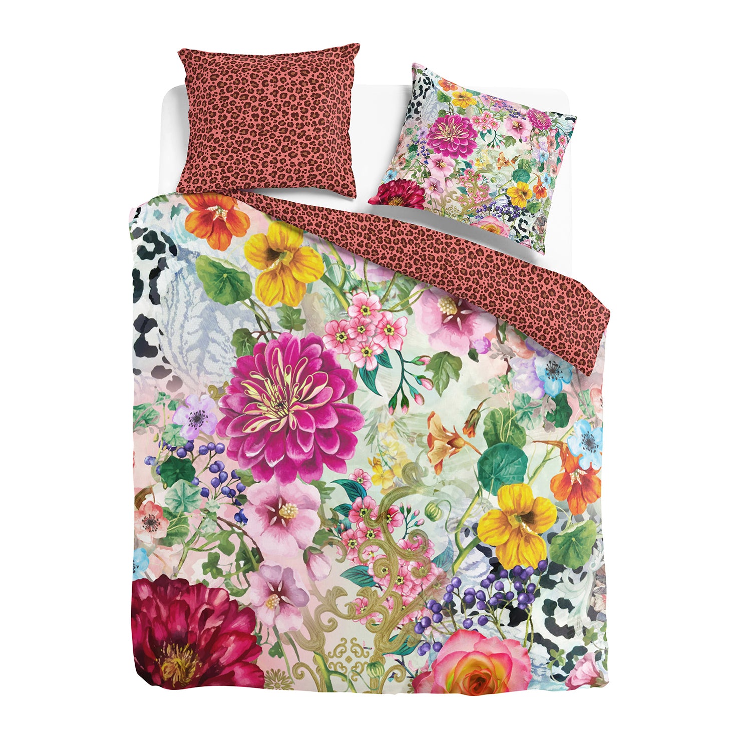 Melli Mello Floral attraction duvet cover pink