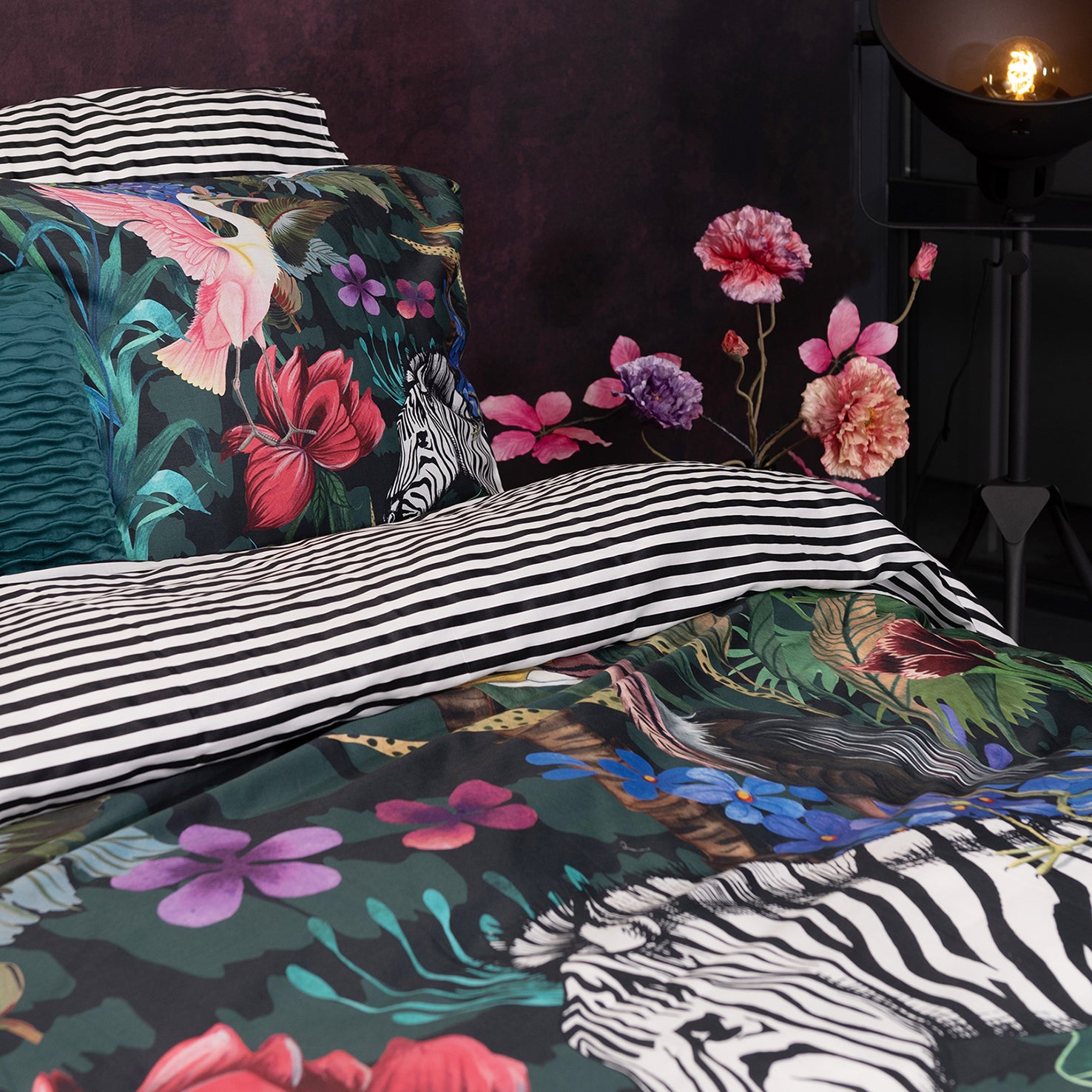 Melli Mello Jungle fever duvet cover Green