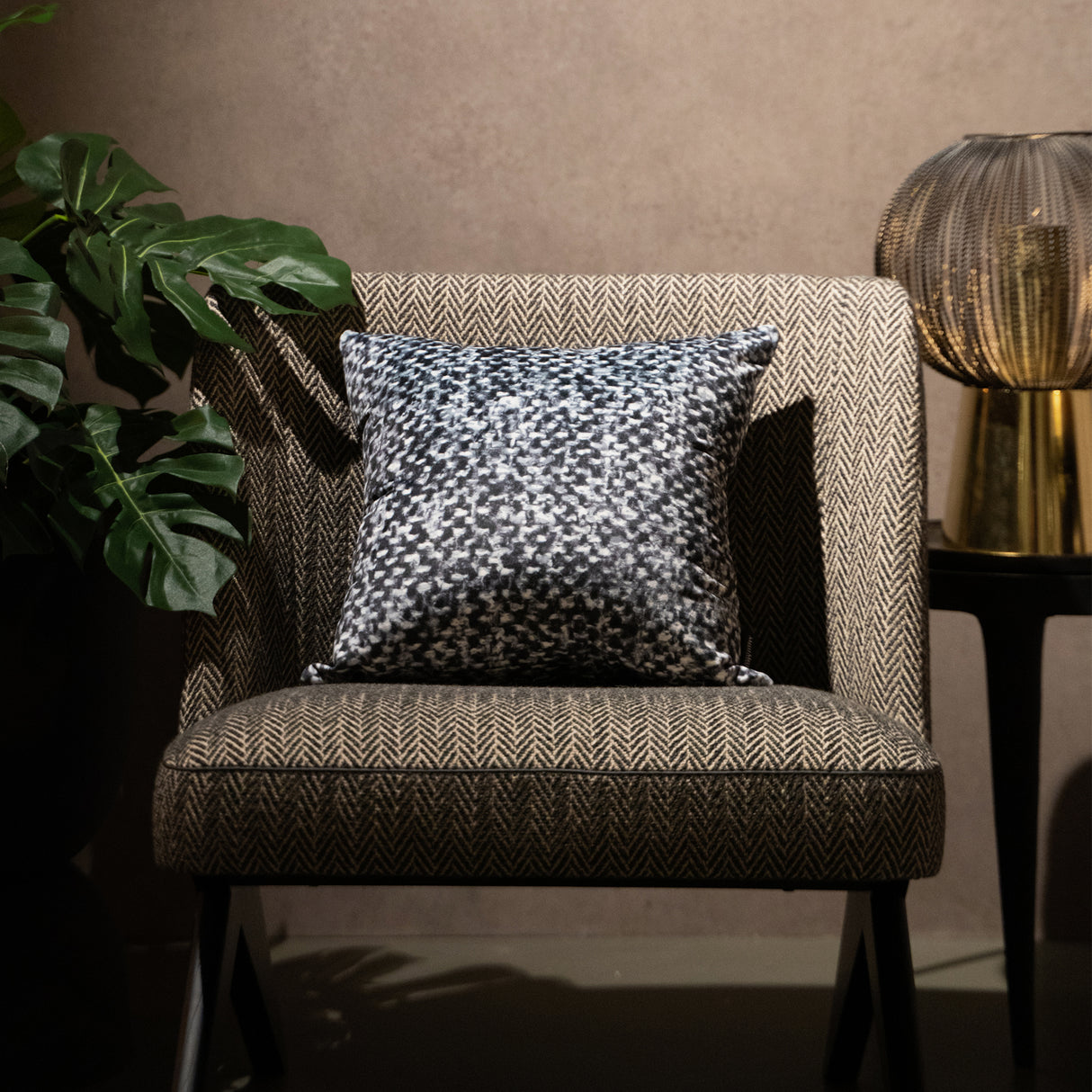 Melli Mello Black or White Sierkussen Zwart/Wit