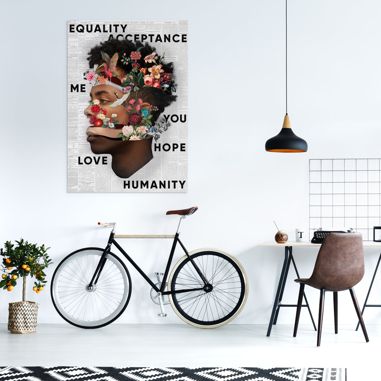 Melli Mello We're All Equals Wall Art