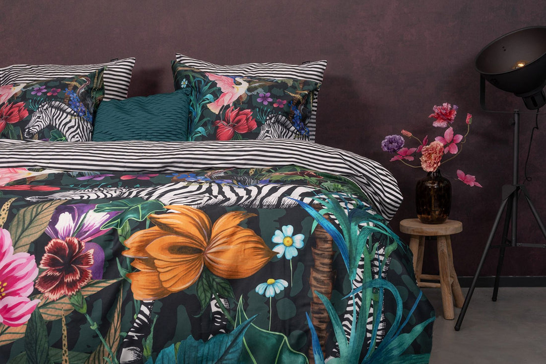 Exotisch jungle dekbedovertrek met luxe comfort & design.