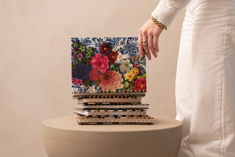 Melli Mello Large colorful floral agenda 2022 